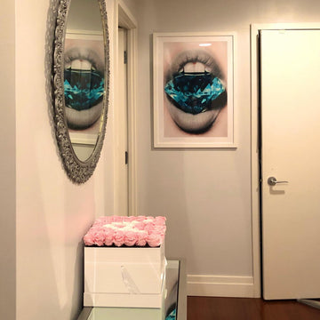 Shine Bright Like Topaz (Framed)