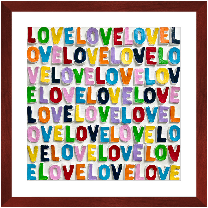 Love In Color (Framed)