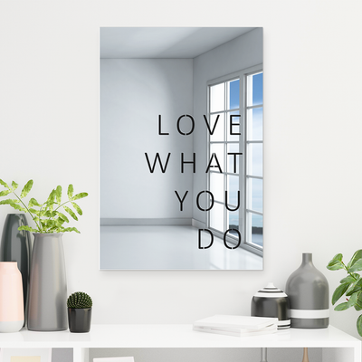 Love What You Do Wall Mirror