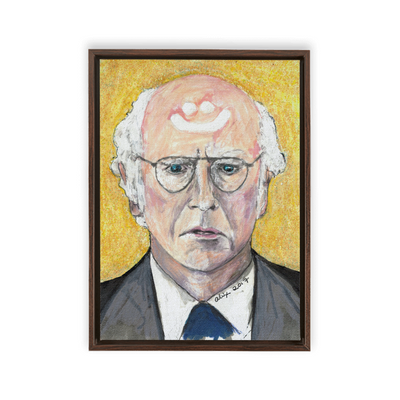 Smiley Face | Larry David Framed Wall Art