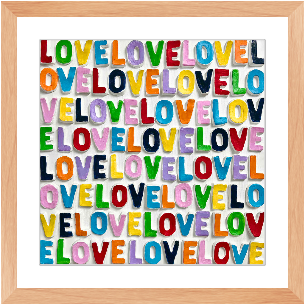 Love In Color (Framed)