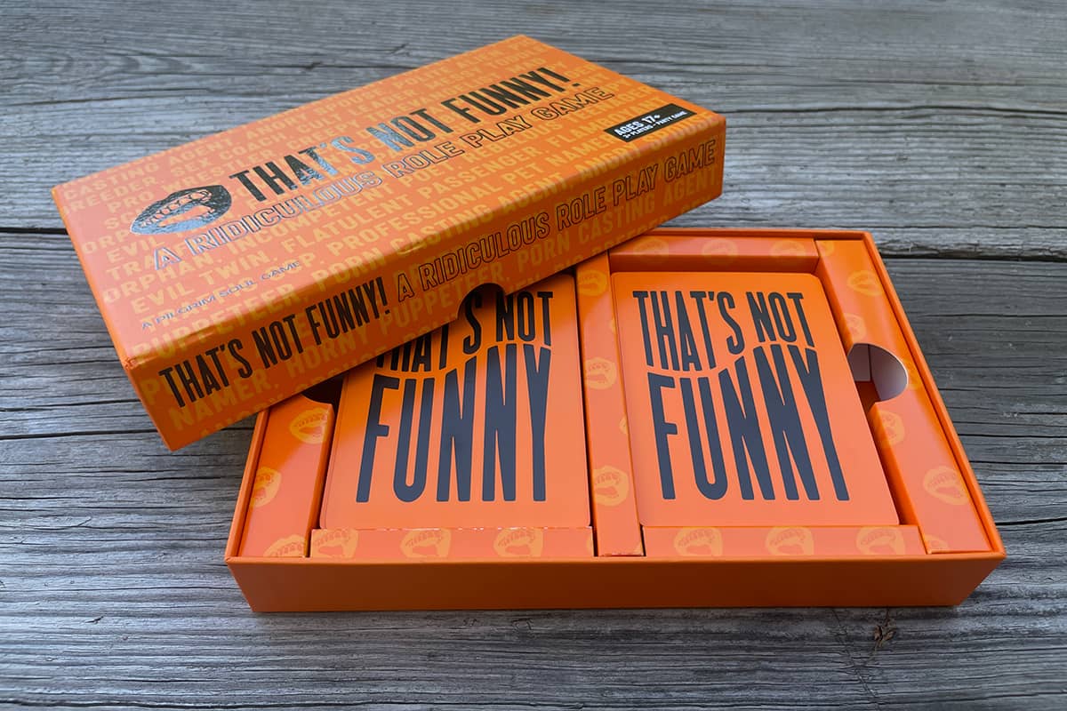 That's Not Funny: A Ridiculous Role Play Game