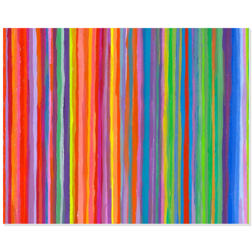 72 Stripes Acrylic Wall Art