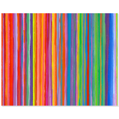 72 Stripes Acrylic Wall Art