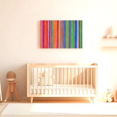 72 Stripes Acrylic Wall Art