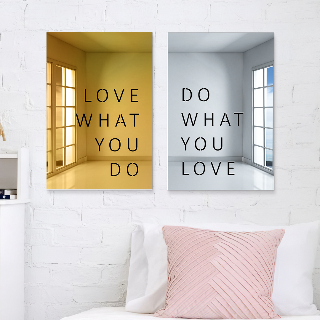 Love What You Do Wall Mirror