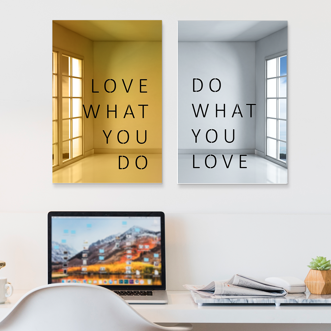 Love What You Do Wall Mirror