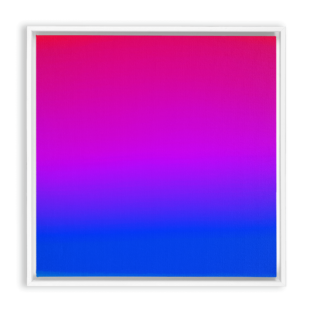 Deep Gradient (10x10 inch) Framed Canvas Wall Art