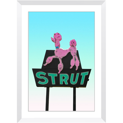 Strut Framed Print