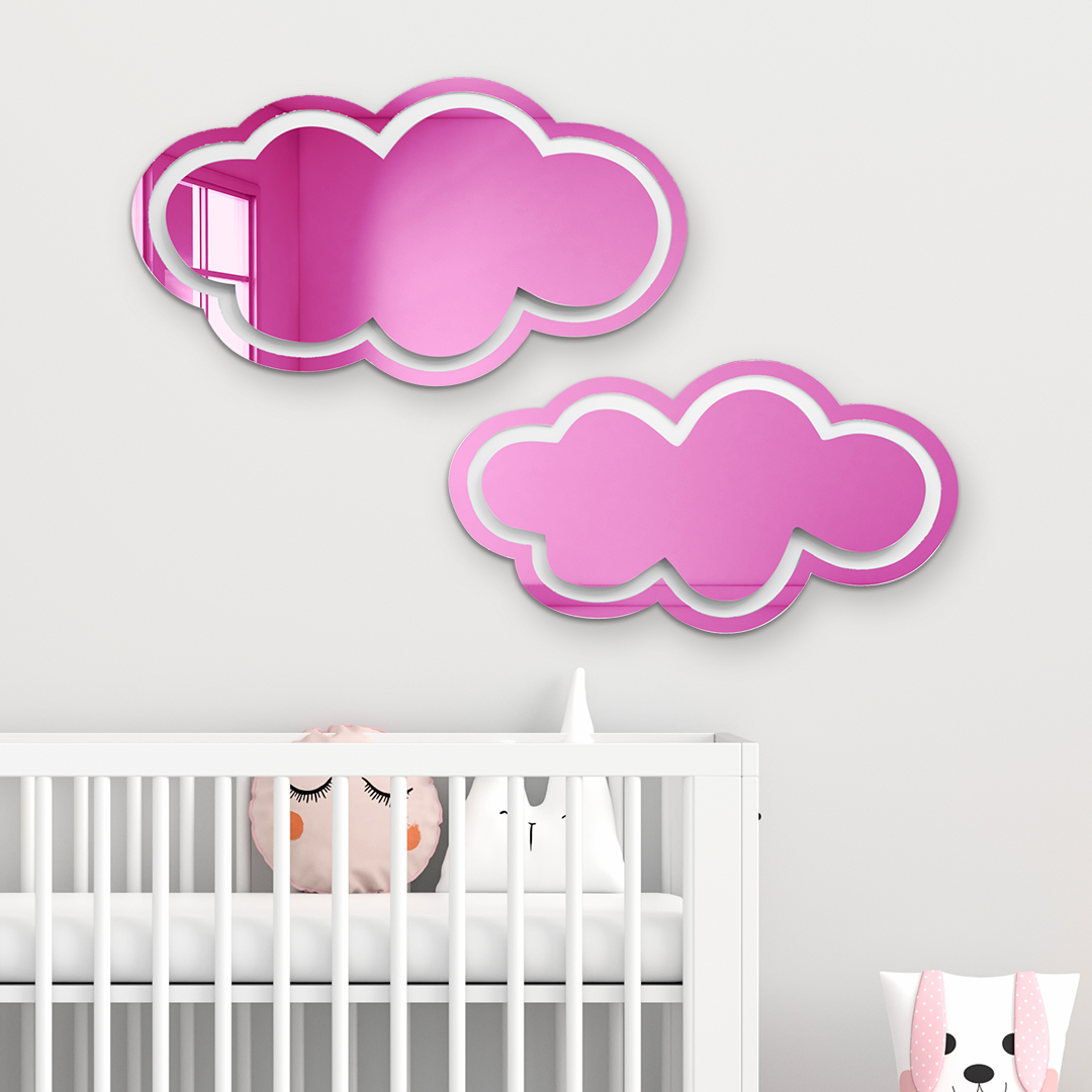 Clouds (Set of Two) Mirror