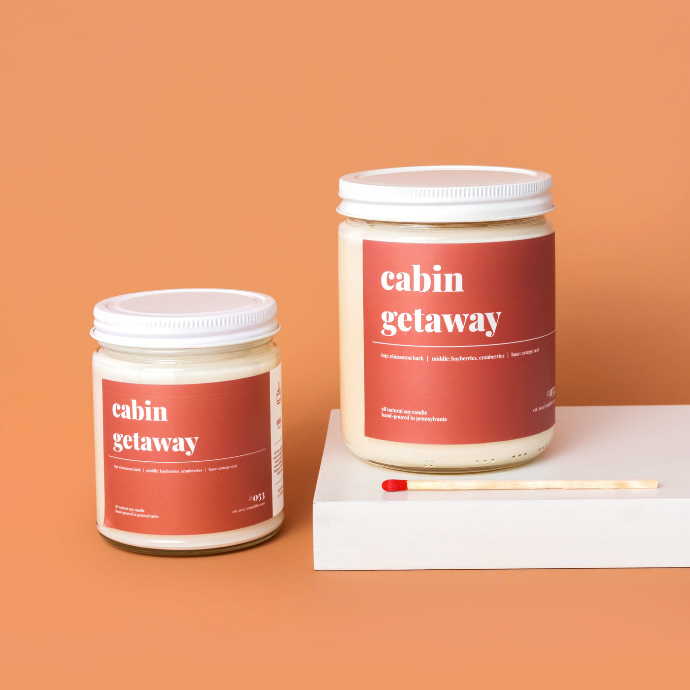 Cabin Getaway Soy Candle - Standard