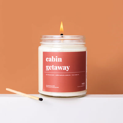 Cabin Getaway Soy Candle - Petite