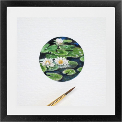 Waterlilies Framed Print