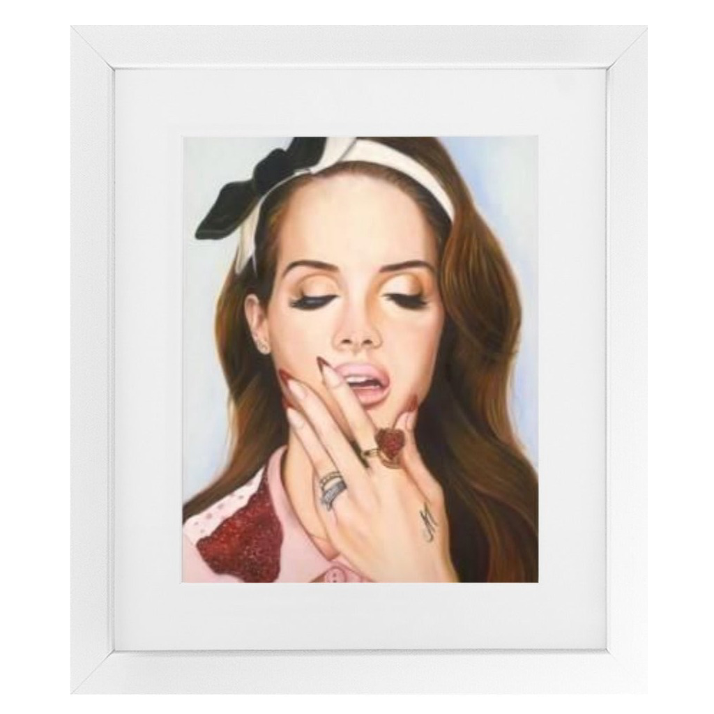 Lana Del Rey Framed Print
