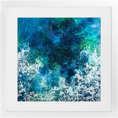 Ocean Dance Framed Print