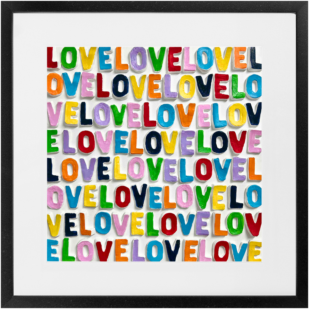 Love In Color (Framed)