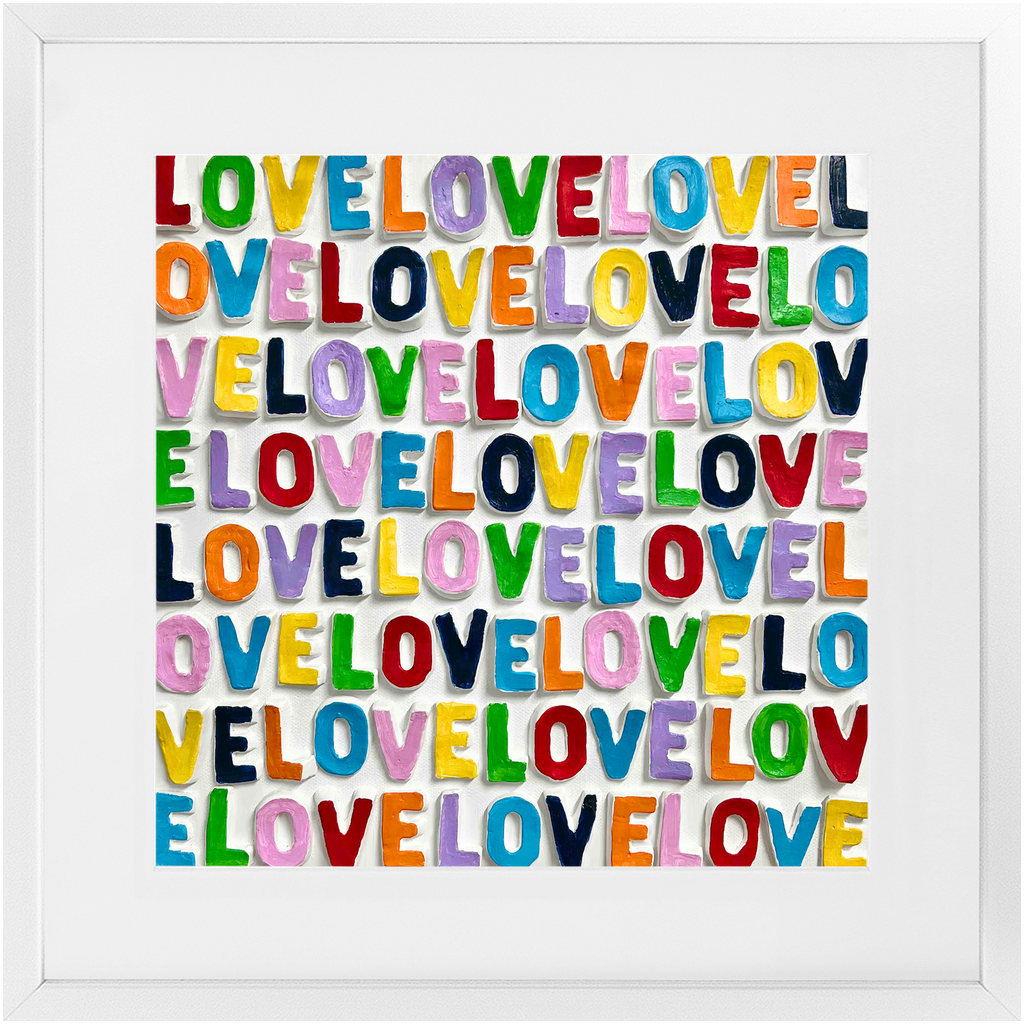 Love In Color (Framed)