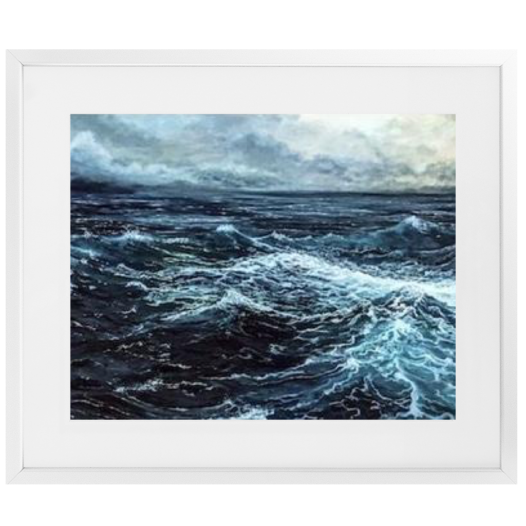 High Seas Framed Print