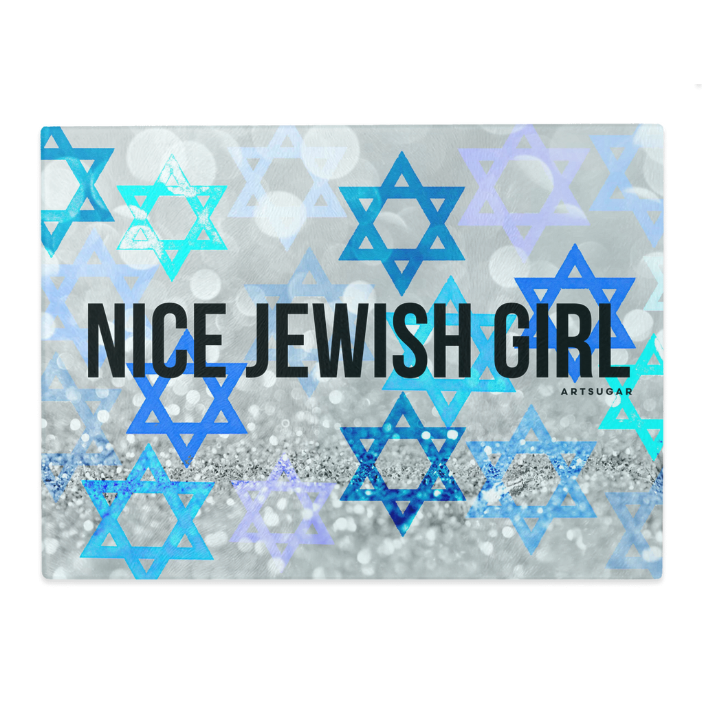 Nice Jewish Girl Cutting Board