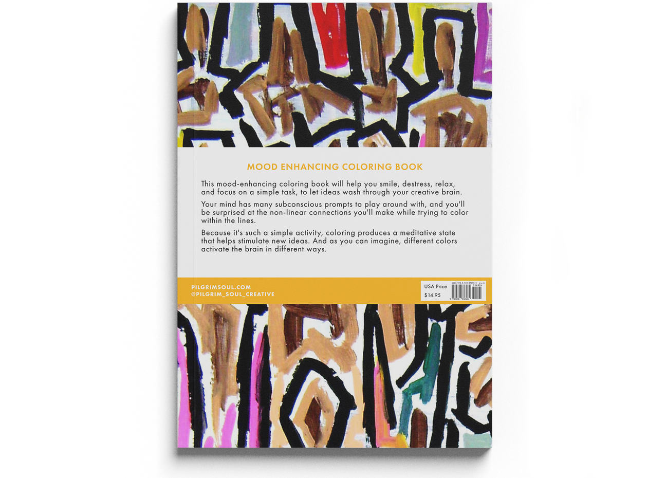 Coloring Book Vol 1 + Creative Thinking Journal Vol 2 + Pencil Set