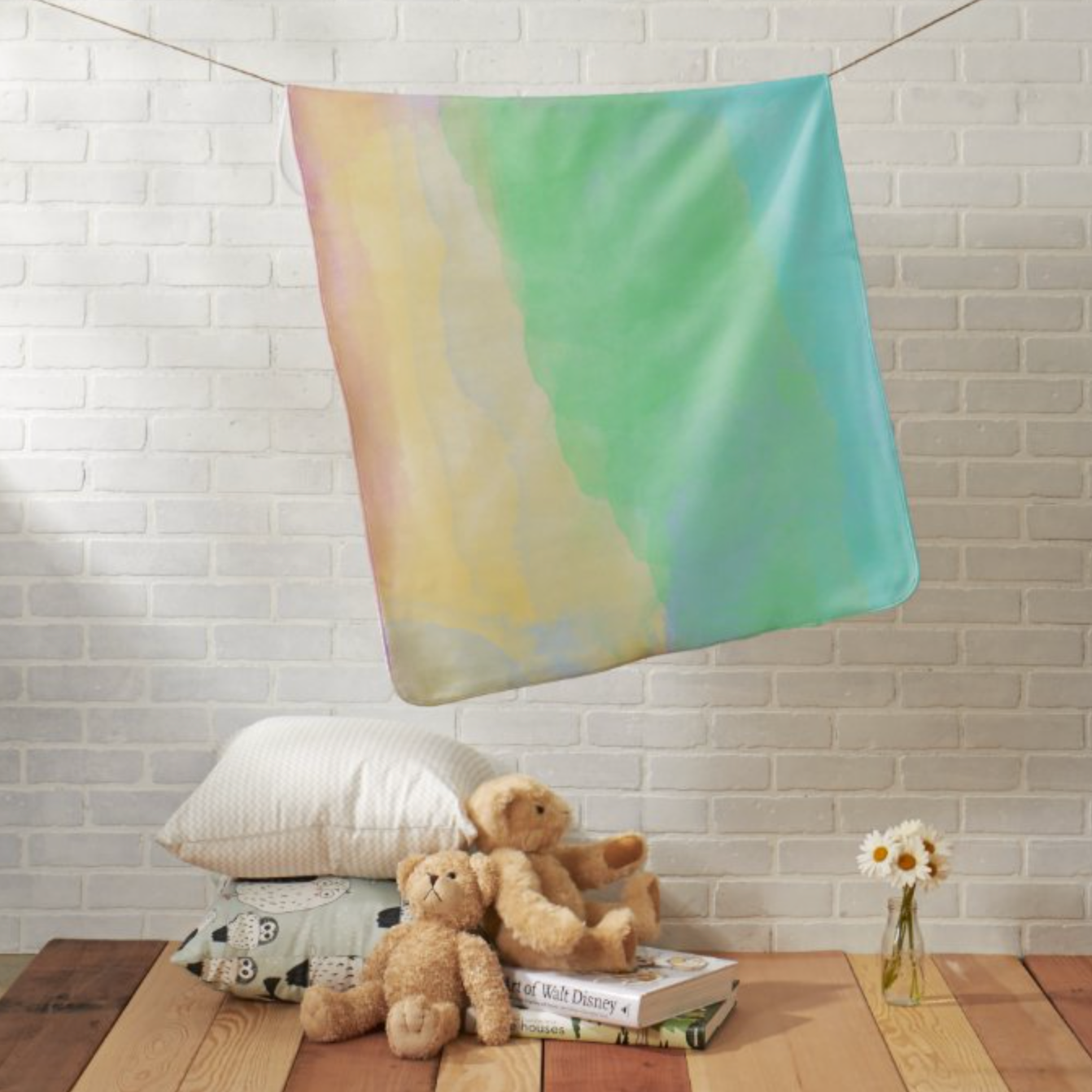 Rainbow Swaddle Blanket