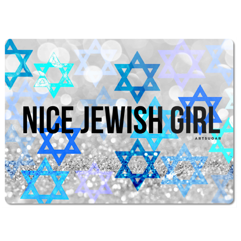 Nice Jewish Girl Cutting Board