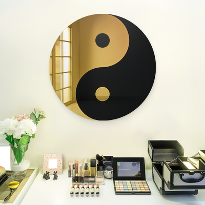 Yin Yang Wall Art Mirror