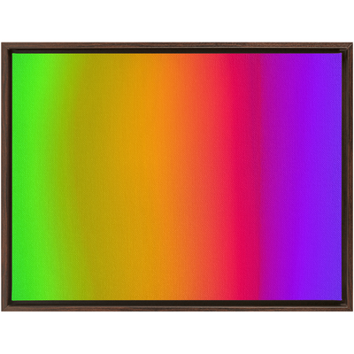 Gradient Full (30x40 inch) Framed Canvas Wall Art