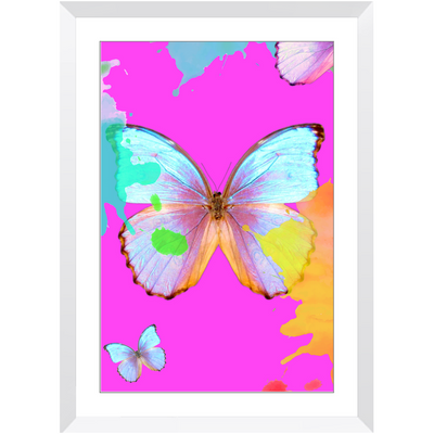 Giving Me Butterflies Framed Print