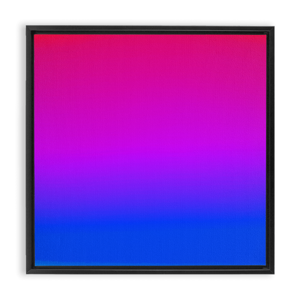 Deep Gradient (10x10 inch) Framed Canvas Wall Art