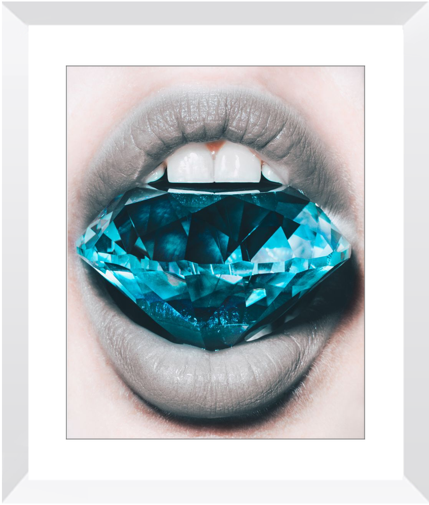 Shine Bright Like Topaz Framed Print