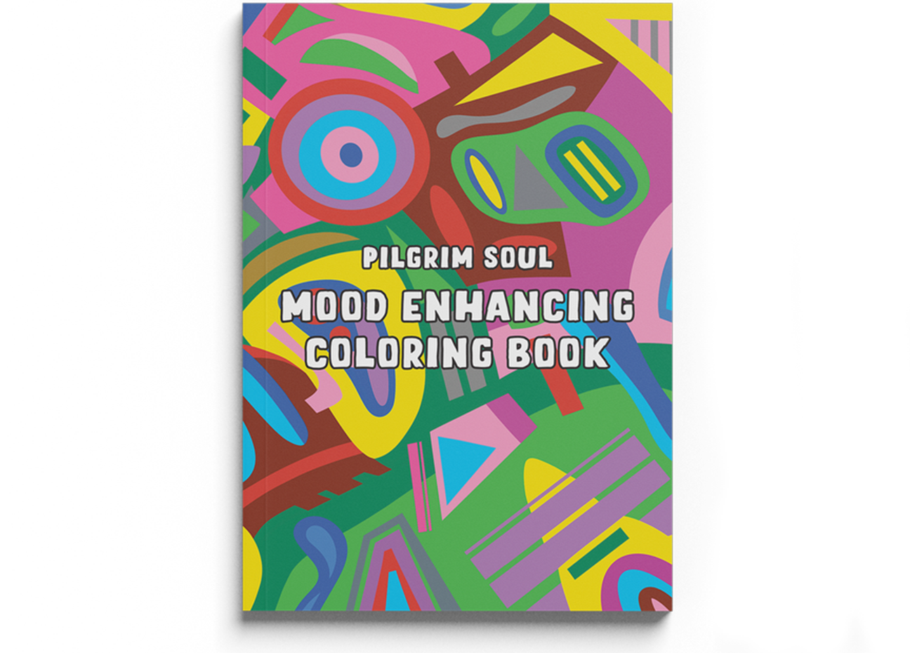 Mood Enhancing Coloring Book Vol. 2 Bundle (Col Vol 2 + Pencil)