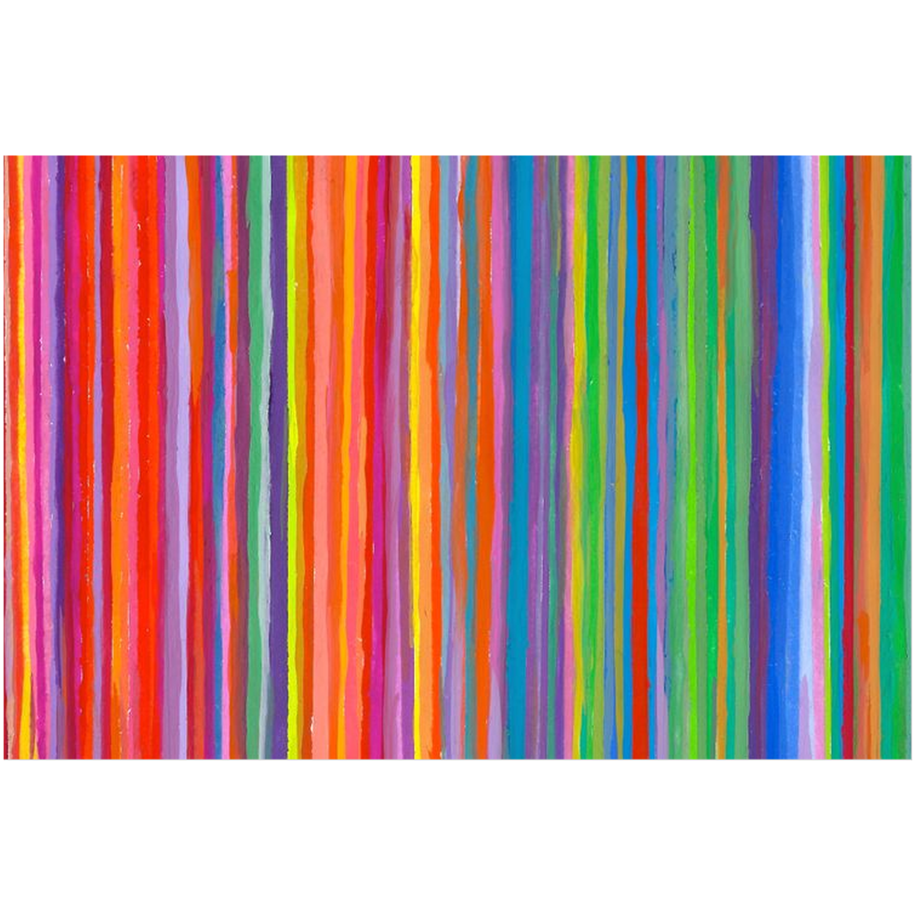 72 Stripes Acrylic Wall Art