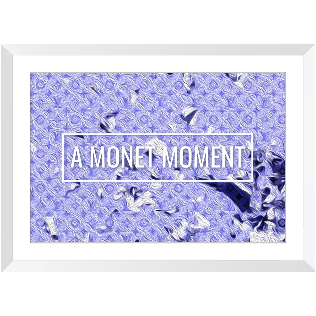 A Monet Moment Framed Print