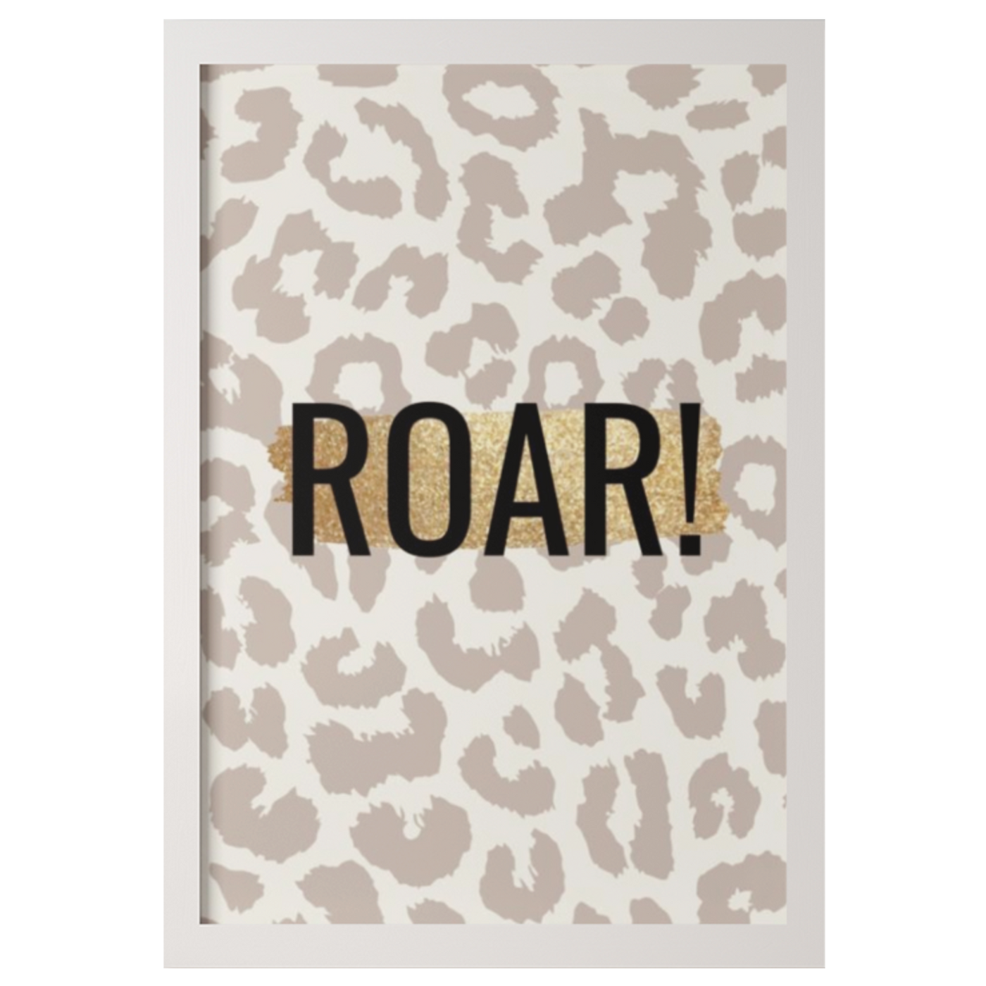 Roar! Framed Print