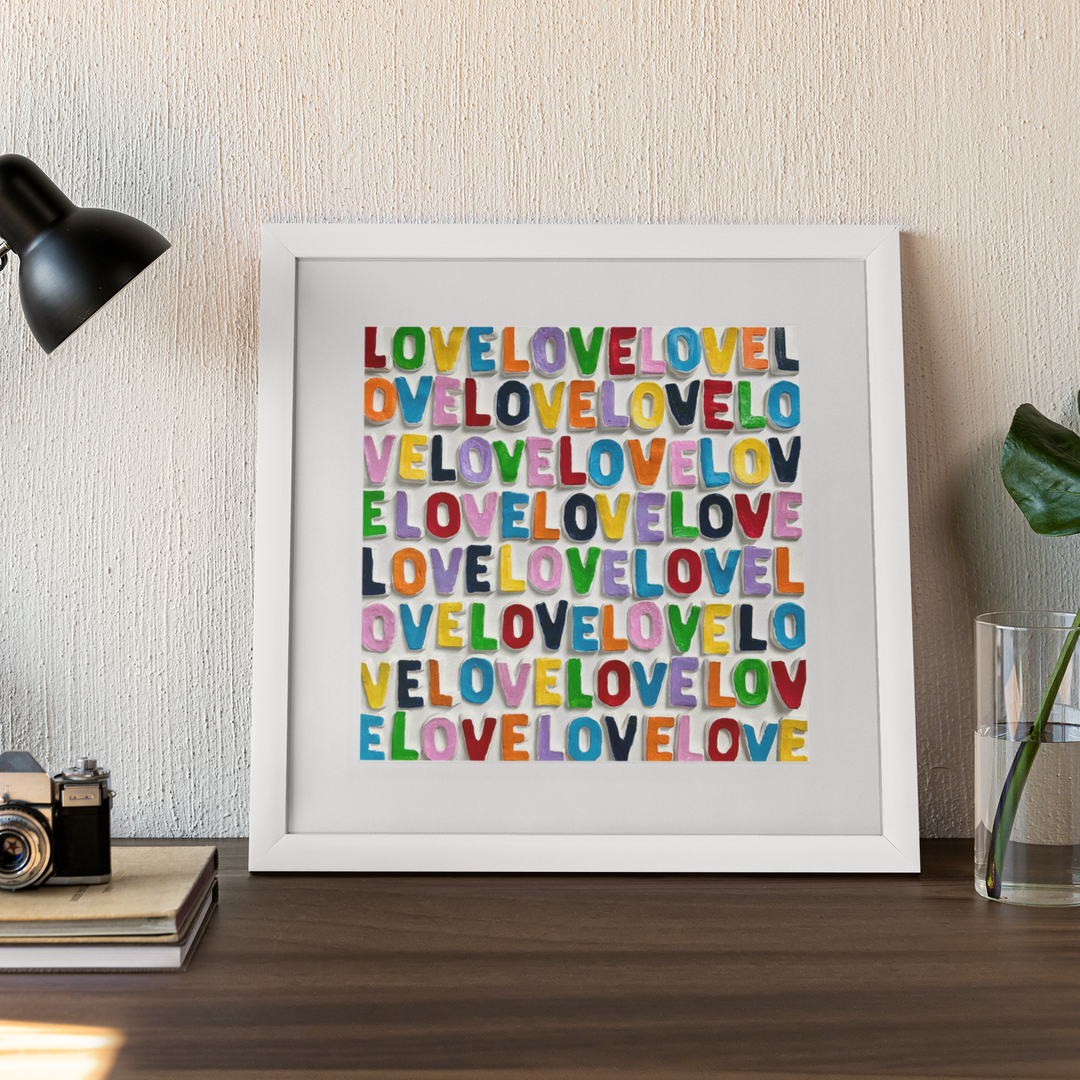 Love In Color (Framed)