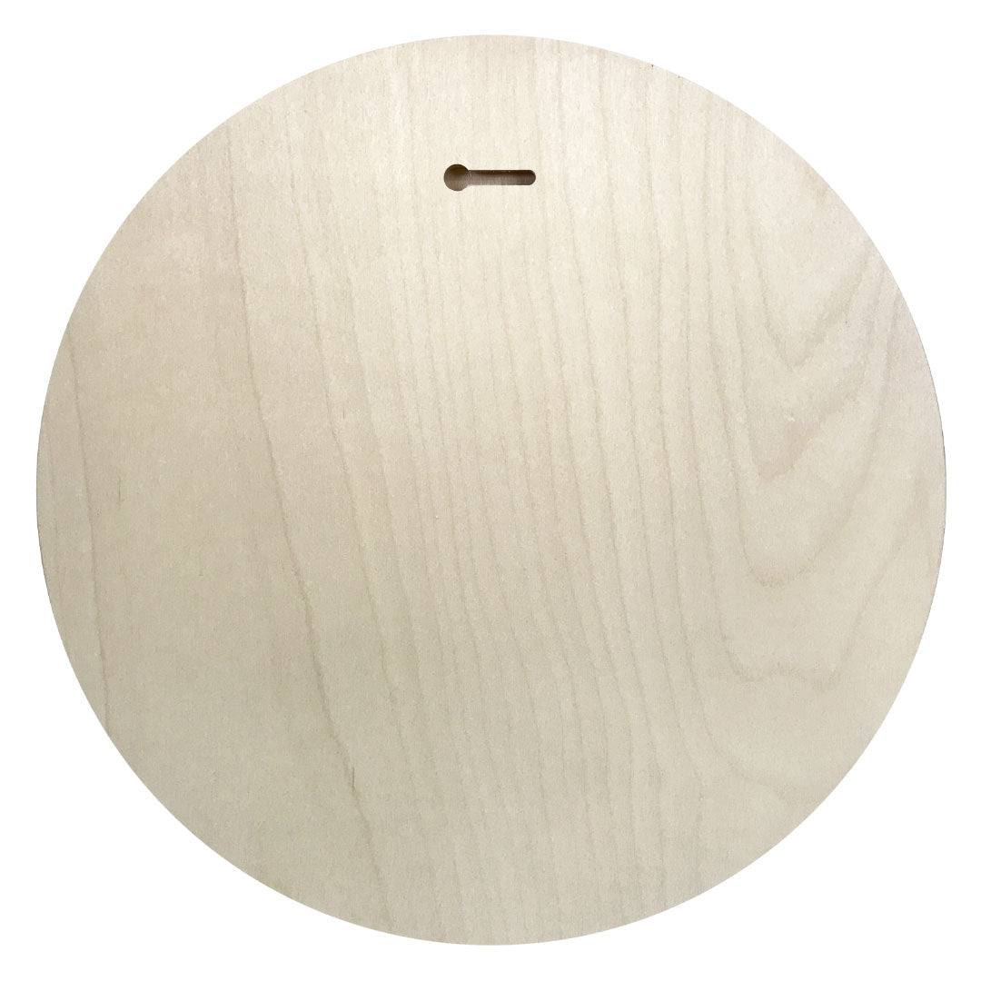 Trekell Raw Round Wood Panel - 1/2" Baltic Birch Circle for Painting