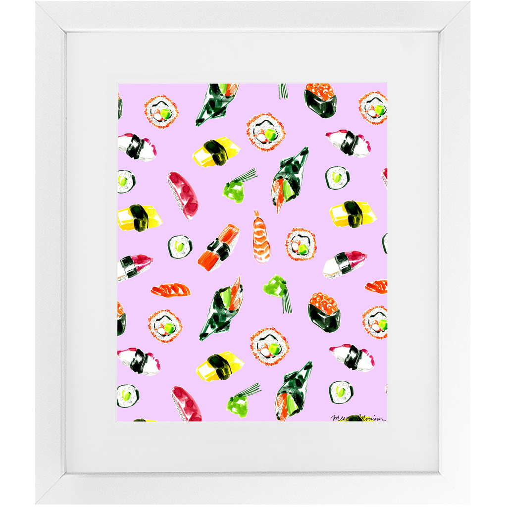 Sushi in Tokyo Framed Print