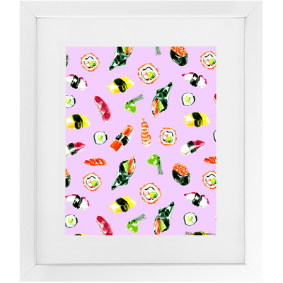 Sushi in Tokyo Framed Print