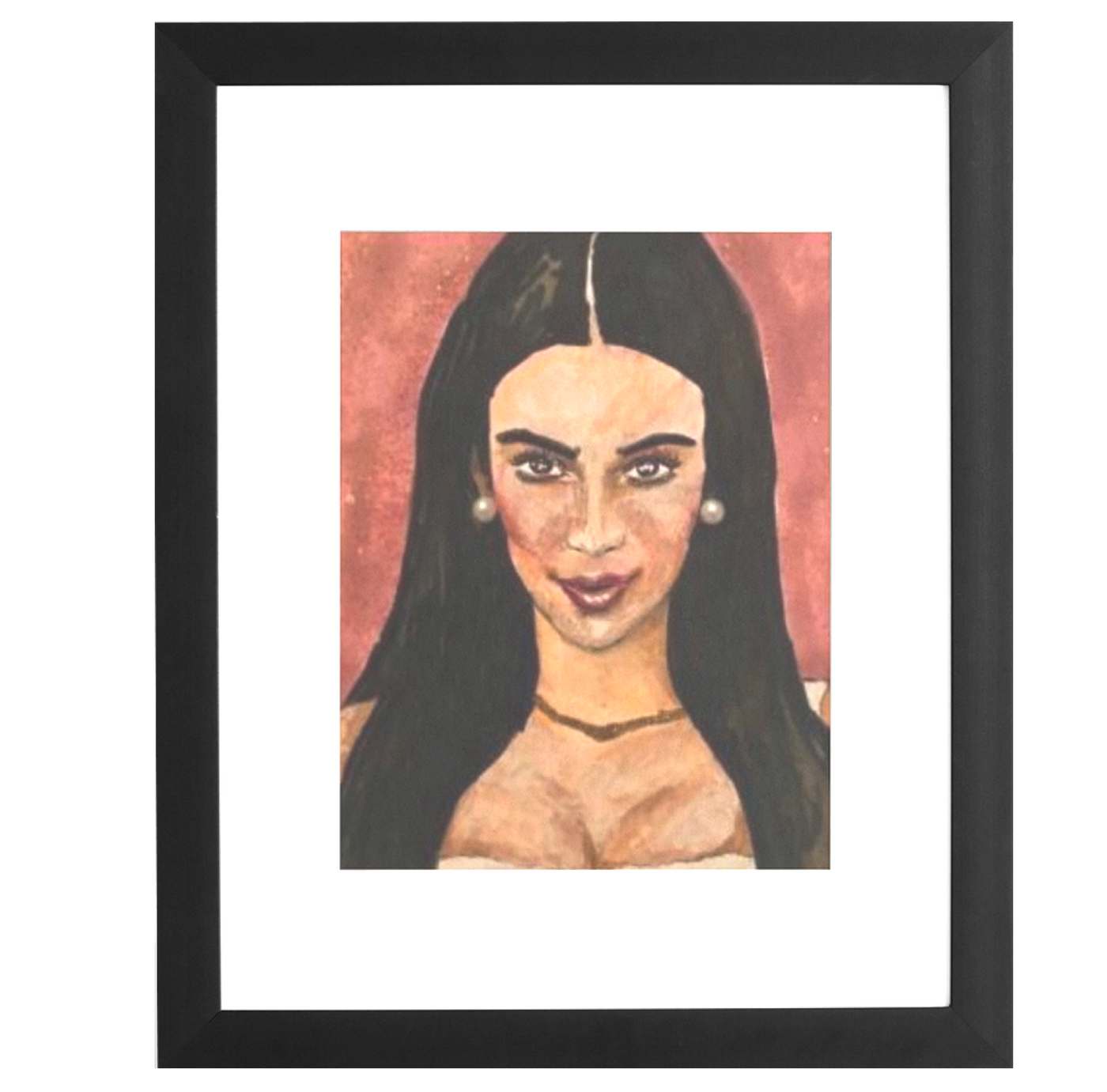 Kim Kardashian Framed Print - ArtSugar