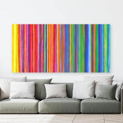 72 Inch Stripes - Acrylic Print