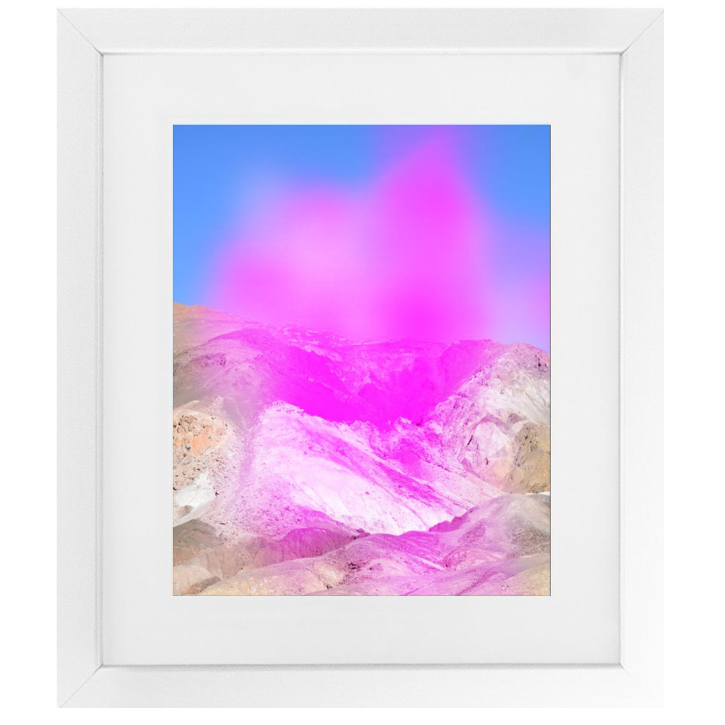 Death Valley (Volcano 3) Framed Print