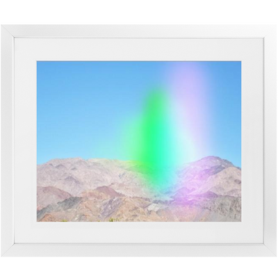 Joshua Tree (Rainbow 3) Framed Print