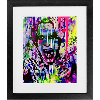 Joker Framed Print by Michael Turchin