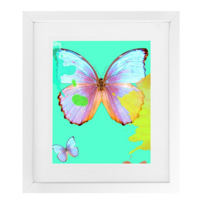 Giving Me Butterflies Framed Print