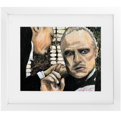 The Godfather Framed Print - ArtSugar