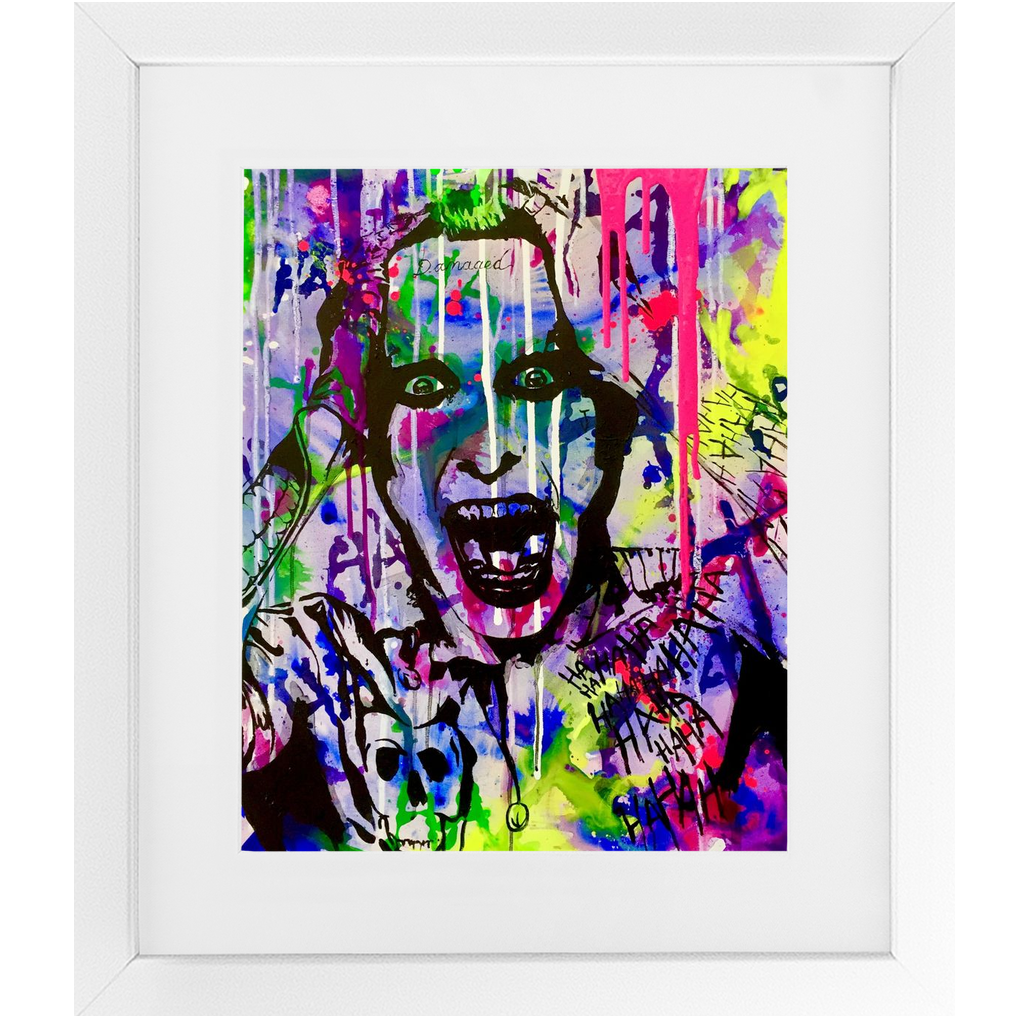 Joker Framed Print by Michael Turchin