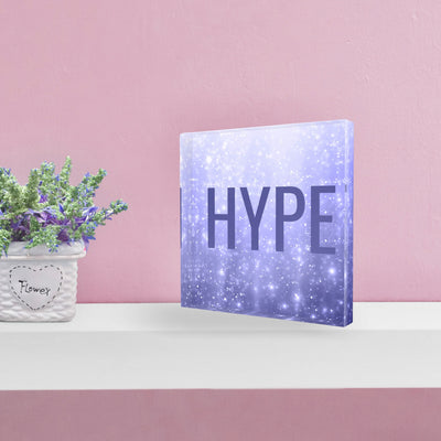 HYPE Acrylic Block/Bookend