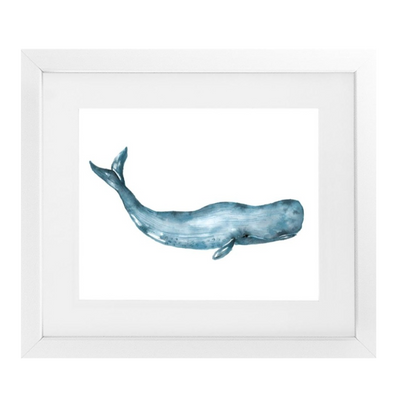 Whale Framed Print
