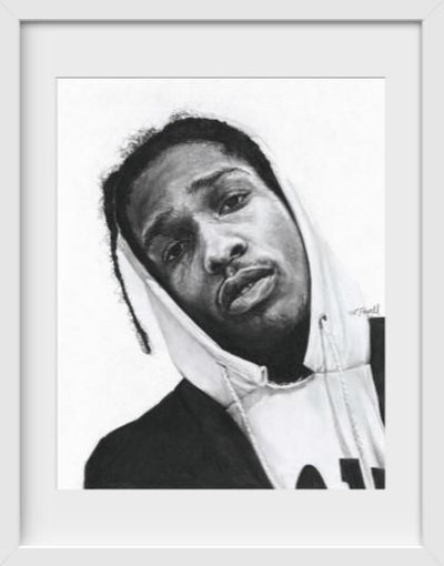 A$AP Rocky Framed Print - ArtSugar